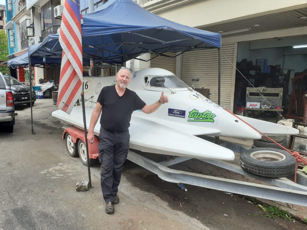 First connection to my boat